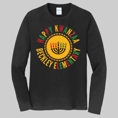 Adult Long Sleeve Shirt - Happy Kwanzaa Thumbnail