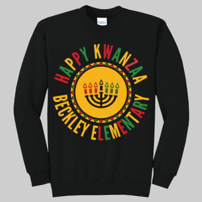 Adult Crewneck - Happy Kwanzaa Thumbnail