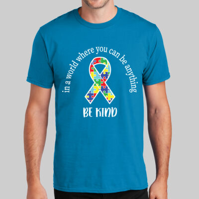 Adult - Be Kind Ribbon T-Shirt - Autism Awareness Thumbnail
