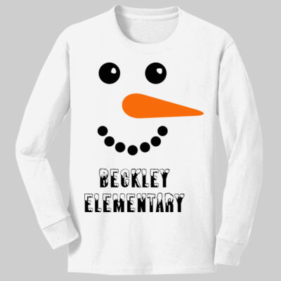 Youth Long Sleeve Shirt - Snowman Thumbnail