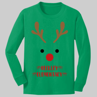 Youth Long Sleeve Shirt - Reindeer Thumbnail