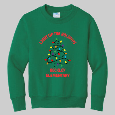 Youth Crewneck - Light Up - Red Thumbnail
