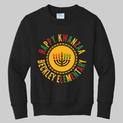 Youth Crewneck - Happy Kwanzaa Thumbnail