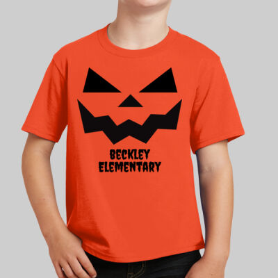 Youth T-Shirt - Fall - Jacko Lantern Black Thumbnail
