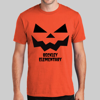 Adult T-Shirt - Jack O Lantern - Black Thumbnail