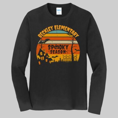 Adult Long Sleeve Shirt - Haunted House Thumbnail
