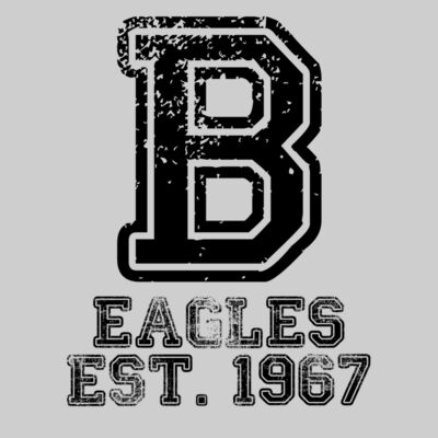 Distressed B - Black Thumbnail