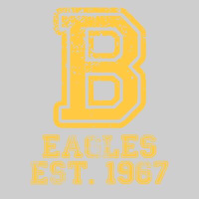 Distressed B - Yellow Thumbnail