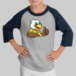 Youth Raglan T-Shirt - Beckley Thumbnail
